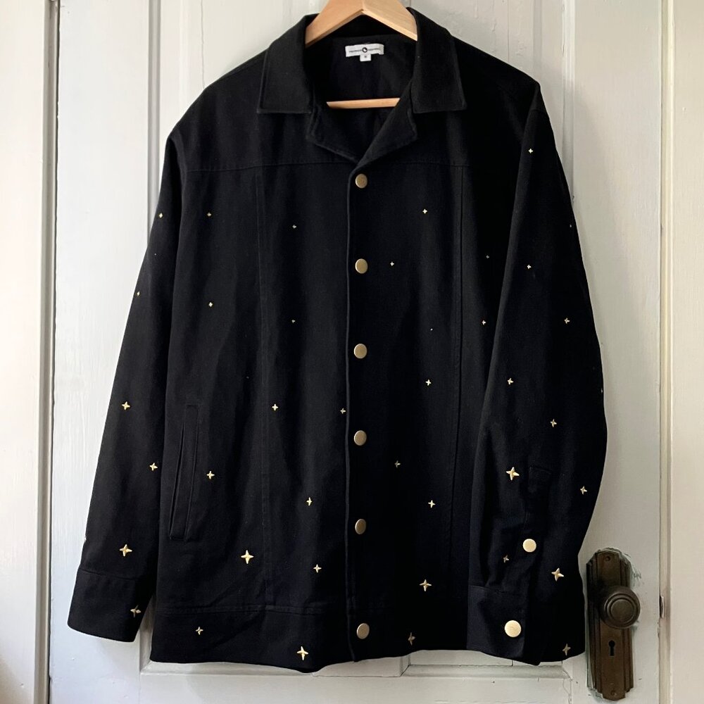 Carmico Night Bloom Over-Sized Jacket in M